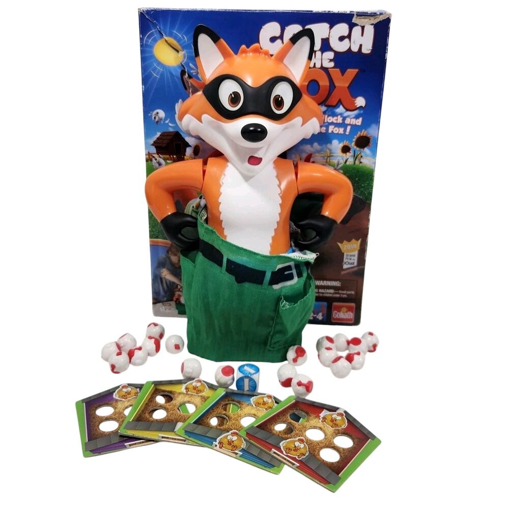 Goliath Catch the Fox Family Game Night Pants Dropping Funny 4 Years + Read